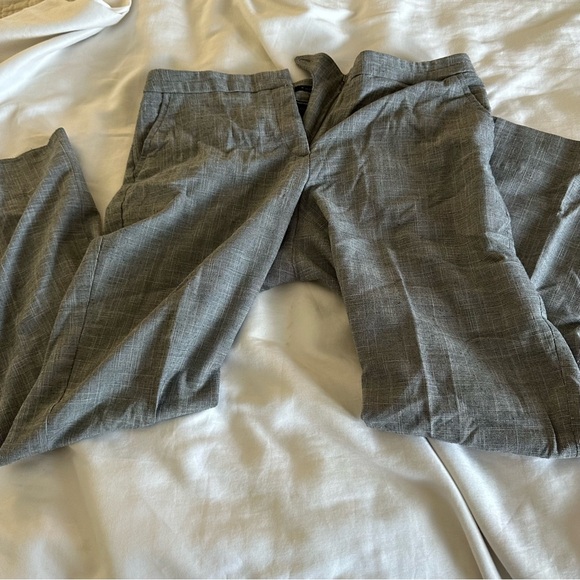 Black and White Modern Fit Dress Pants - Picture 1 of 8